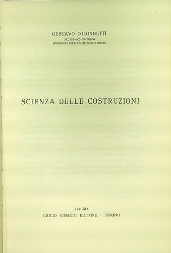 Scienza delle costruzioni - scienza,