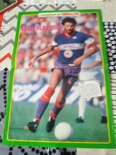POSTER CALCIO VINTAGE IL GIORNALINO 38X26 FIORENTINA SOCRATES 