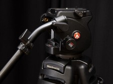 Manfrotto PRO Video Kit 503HDV,525 Treppiede Video Professionale + BS + Testa Fluida P.IVA