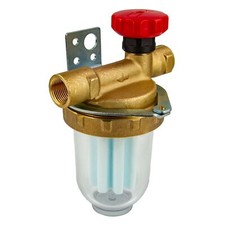 Filtro monofilo olio combustibile AFRISO V 500i 3/8 pollici IG x 3/8 pollici AG, con valvola di intercettazione