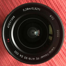 Sony (SEL1635Z) Vario-Tessar T* FE 16–35 mm F4 ZA OSS Obiettivo - Nero