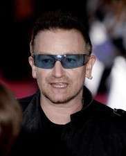 U2 Bono Sunglasses Armani Red. Read Description Please