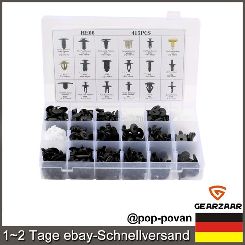 Kit clip fissaggio rivetti - , a