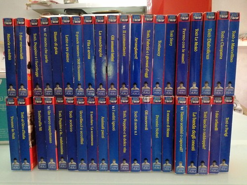 Stock vhs totò titoli - vhs,