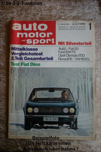 Ams auto motore sport 68 - auto,