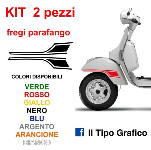 Kit adesivi fregi vespa lml - kit,