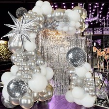 Disco Party Balloon Garland