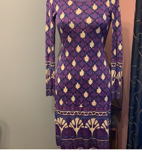 Tory burch donna seta viola - tory,