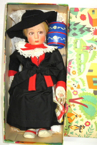 Lenci felt doll - lenci,