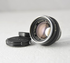 OBIETTIVO NIKON NIKKOR 5CM F.2 NERO  "NIPPON KOGAKU TOKYO" PER TELEMETRO - RARO