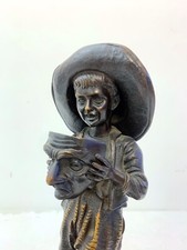 SCULTURA IN BRONZO RAFF