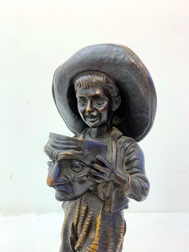 Scultura bronzo raff - bronzo,