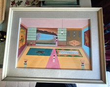 OPERA DEL PITTORE NAIF MARIO MONICA PARMA 1916 TITOLO SCONOSCIUTO