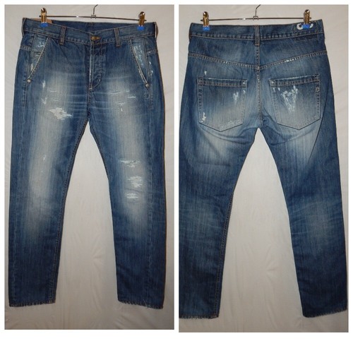 Men slim jeans restored - men's,