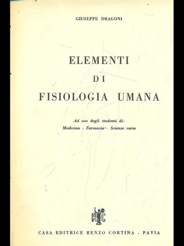 Elementi fisiologia umana - elementi, di