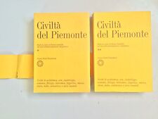 Civiltà del Piemonte Centro Studi Piemontesi 1975 2 volumi intonsi