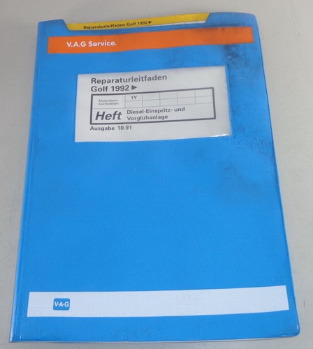 Werkstatthandbuch golf - werkstatthandbuch, vw