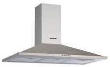 Silverline Cappa Cucina 90 cm Filtrante a Parete Inox 2240.9.733.04
