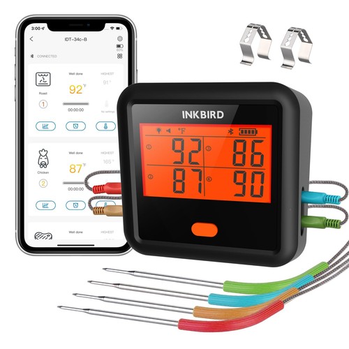 Termometro barbecue bluetooth - termometro,