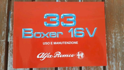 Alfa romeo boxer - romeo, 33
