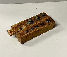 ANTICO SET PESI per BILANCIA