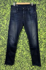 Jeans G-STAR RAW Uomo Taglia 48 Blu Denim – Nuovo Senza Cartellino