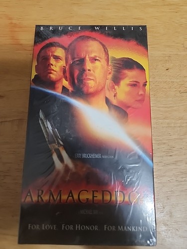 Armageddon vhs new sealed - armageddon,