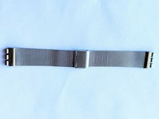 SWATCH Strap x IRONY standard MAGLIA MILANESE  - STAINLESS STEEL - NEW - NUOVO