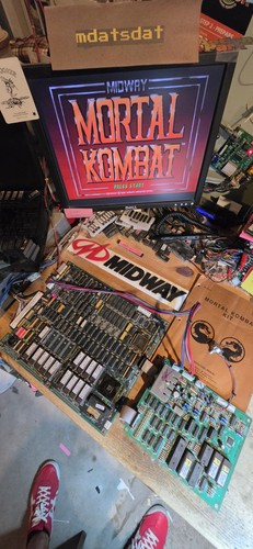 Mortal kombat pcb jamma - mortal,