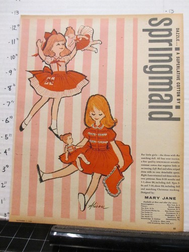 Annuncio giornale 1959 - annuncio, mary