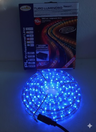Tubo luminoso led - luminoso, blu