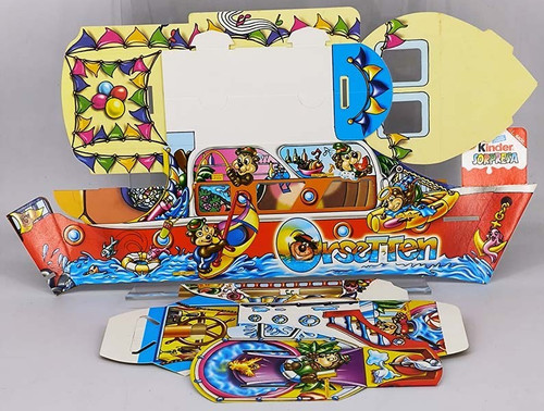 Kinder sorpresa barca degli - sorpresa,