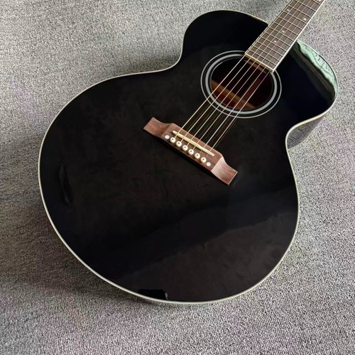 Chitarra acustica tutta - , nera