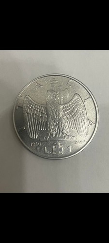Moneta una lira 1940 - una,