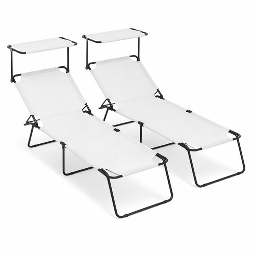 Set lettini pieghevoli con - lettini,