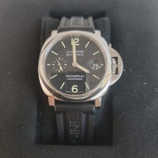 OROLOGIO AUTOMATICO PANERAI LUMINOR MARINA PAM 01048 ~ SET SCATOLA E DOCUMENTI