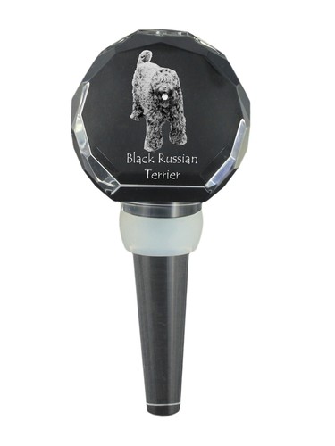 Terrier nero russo - russo, tappo
