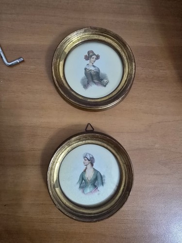 Coppia quadretti tondi - di,