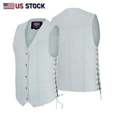 Gilet Moto Pelle Uomo
