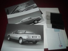 MASERATI PRESS KIT" MASERATI COUPE' BITURBO SPYDER 2+2 "1984 CON FOTO E NEGATIVI