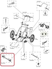 Attacco asse Thule per freno a