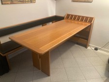 tavolo allungabile legno con porta bottiglie marca FATTORI ottime condizioni