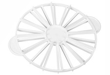 Dr. Oetker divisore per torta 12/16 pezzi 30x24,5x2,6 cm plastica PP bianco