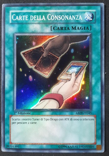 Carte della consonanza - della, 1^