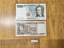 Lotto banconote lire 5000 - 2,