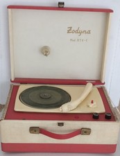 FONOVALIGIA LESA ZODYNA ANNO 1962 VALVOLARE - BUONE CONDIZIONI