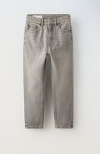 NEW Zara Gray Jeans Girl 7
