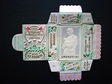 OTTORINO ROSSETTI Cremona incarto scatolina torrone inizio '900 Cremonini