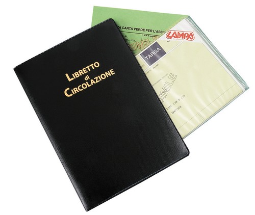 Porta libretto circolazione - porta,