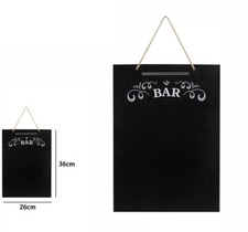 Tavola In Legno Lavagna BAR Da